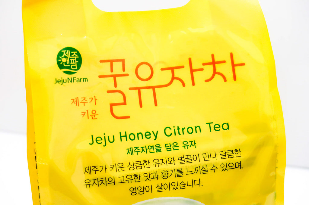 [JejuNFarm] Jeju Honey Yuja Tea (30 Packets)