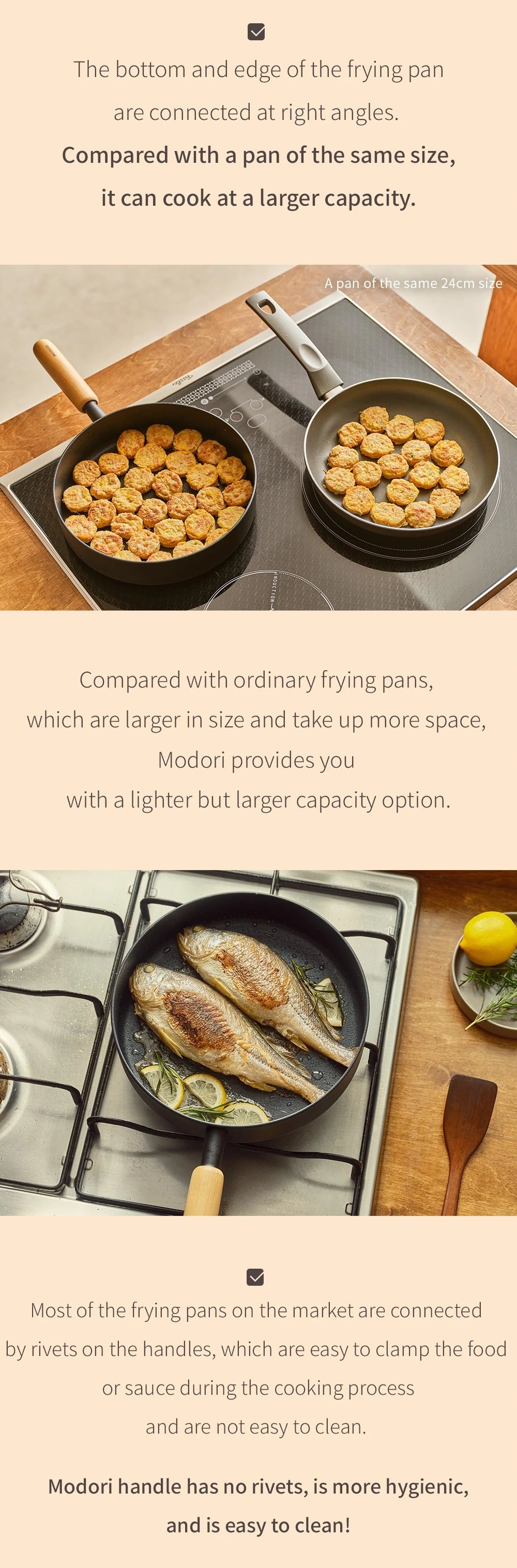 [Modori] Goodle Korean Cookware - Cream White Edition