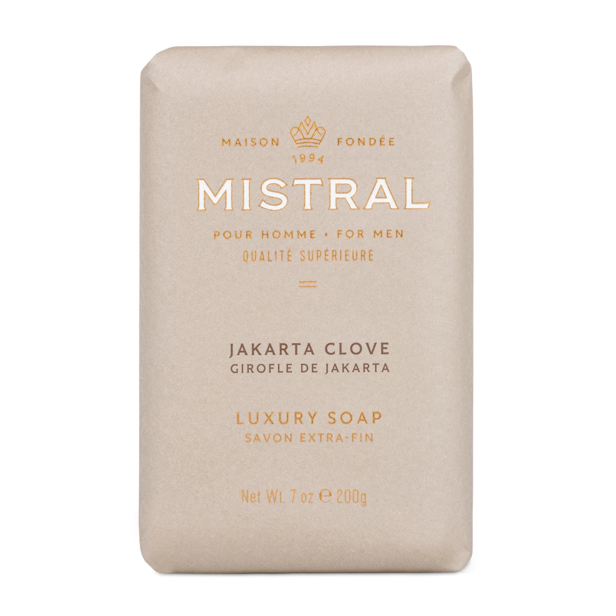 Mistral Alpine Brandy Soap! Mistral Men's Alpine Brandy Soap. 7 oz