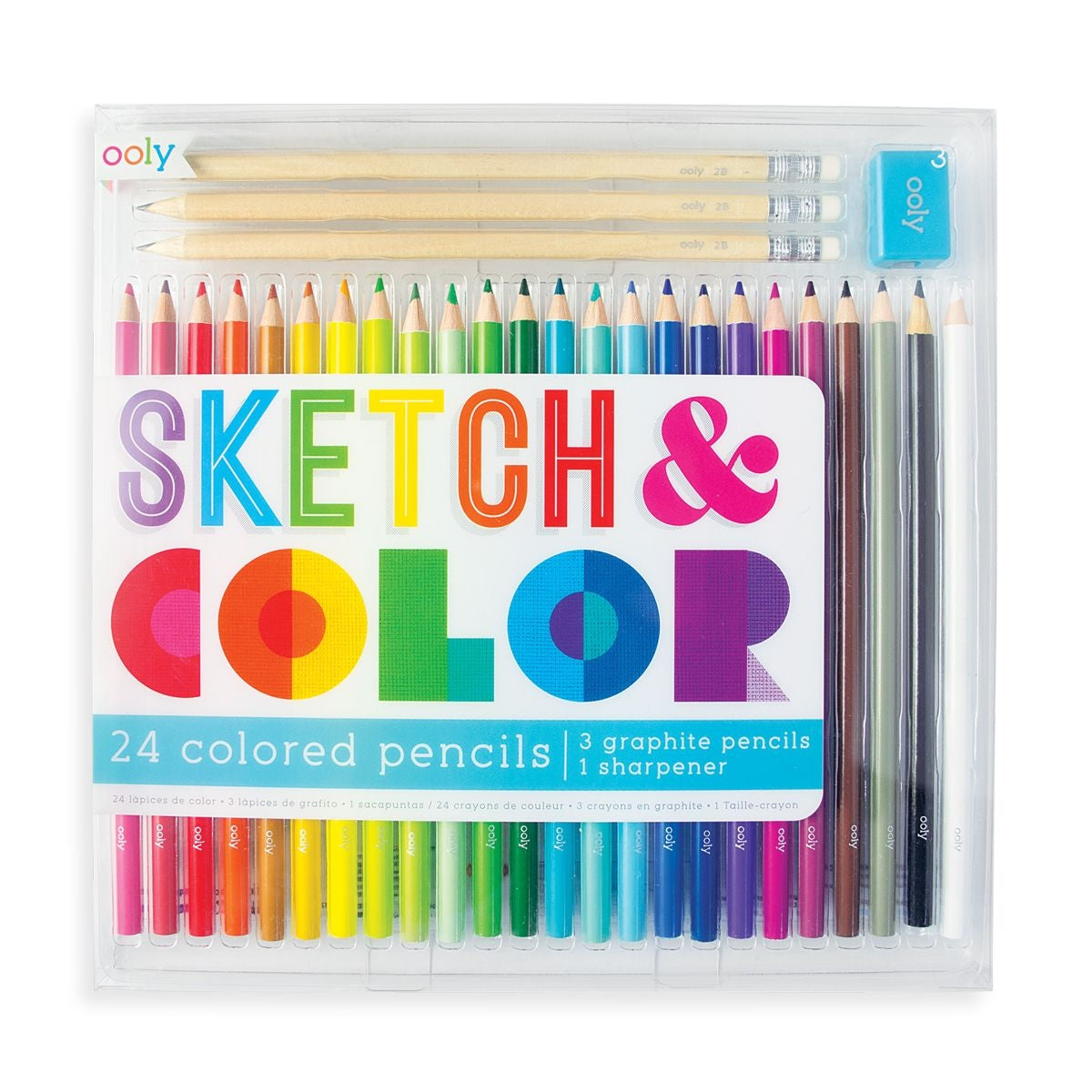 Ooly Color Together Colored Pencils - Set of 24