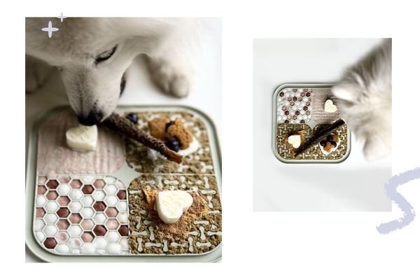 Cookie licking mat