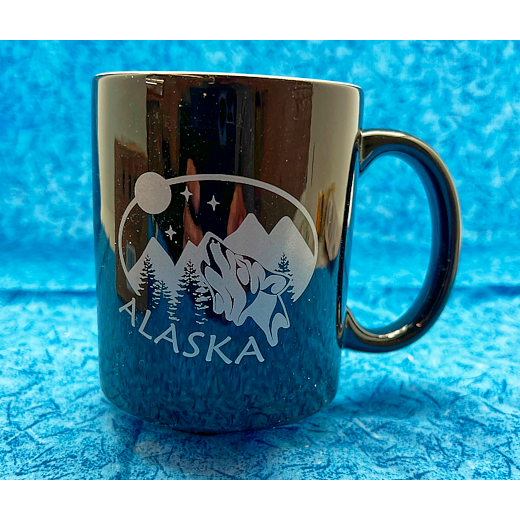 Alaska - Land of the midnight sun Coffee Mug by Zak - Pixels