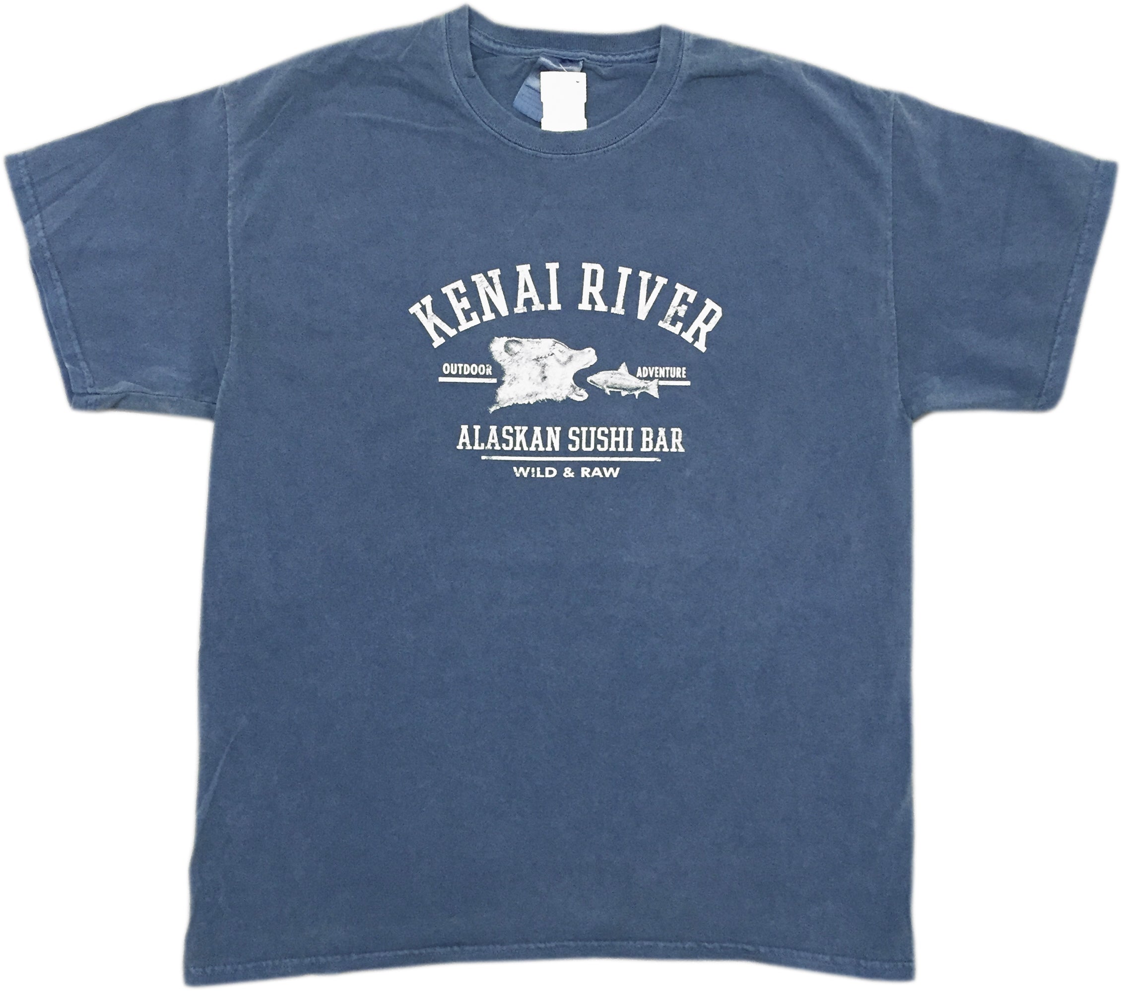 Custom Kenai River Alaska Salmon Fishing T Shirt Classic T-shirt