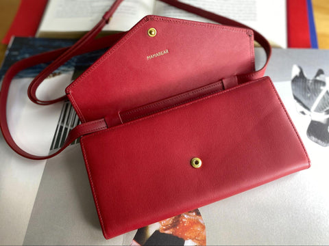 Envelope Flap Long Wallet Crossbody Phone Bag (RFID)