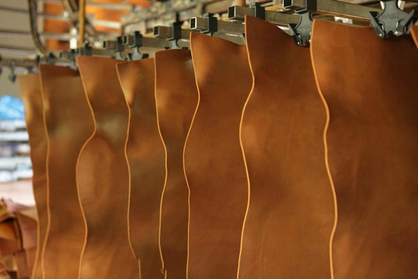 Vegateble Tanned Cow Leather Process