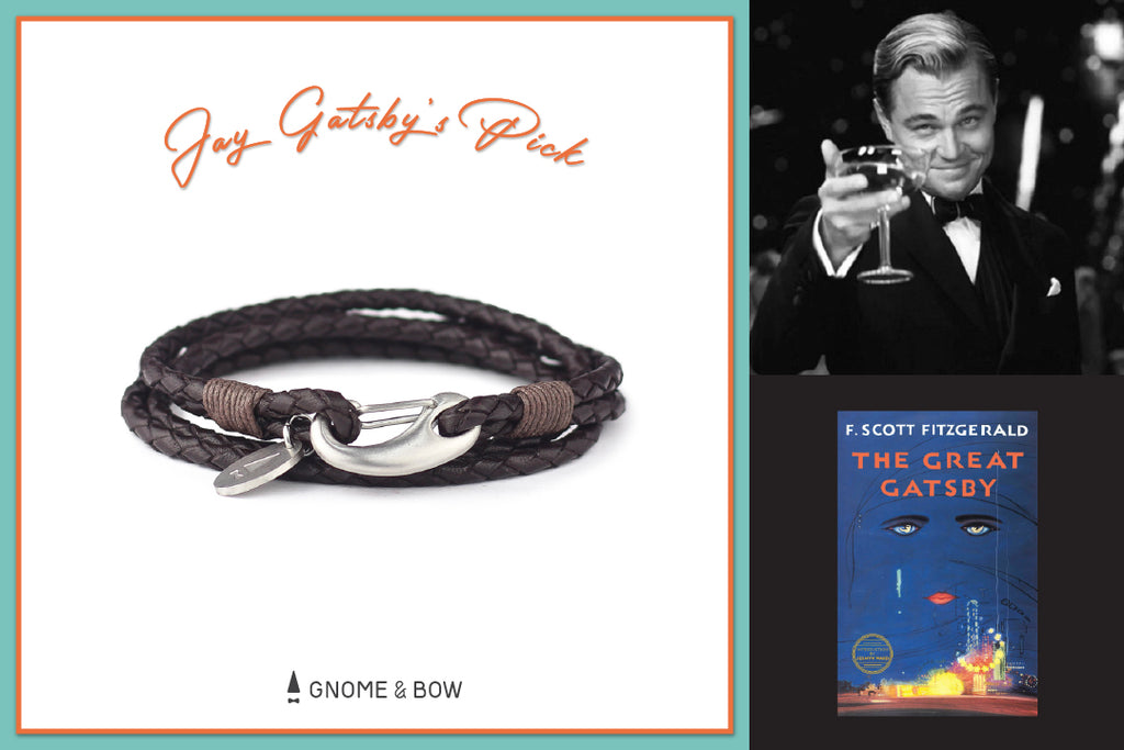 Gnome & Bow Storybook Inspired Personalised Leather Goods-Fathers-Day-Gifts-Ralph Braid Bracelet-Jay Gatsby