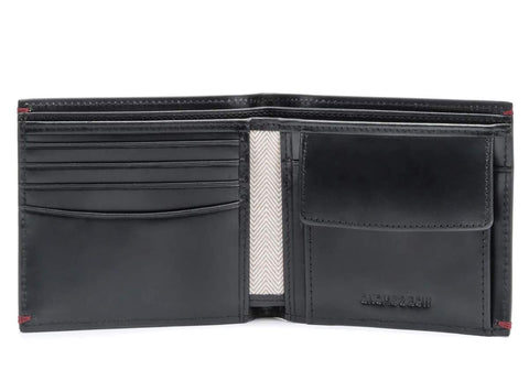 Gulliver Coin Pouch Bifold Wallet (RFID Waxed Leather)