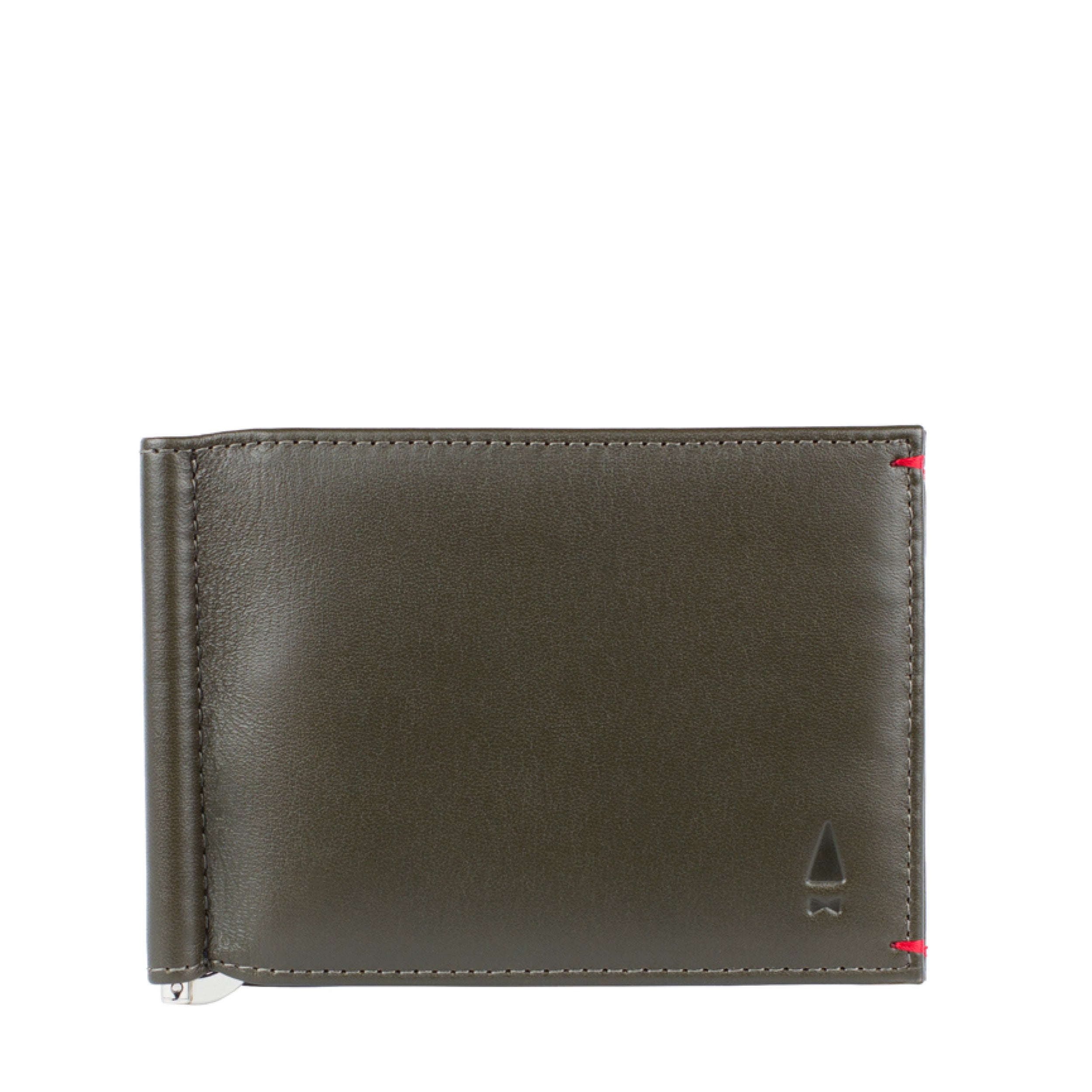 Augustman Money Clip Bifold Wallet USA Nappa Leather