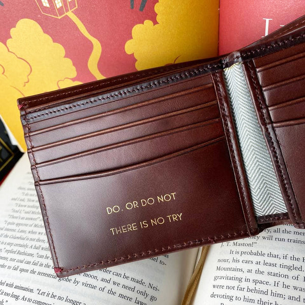 Leather Wallet Personalization