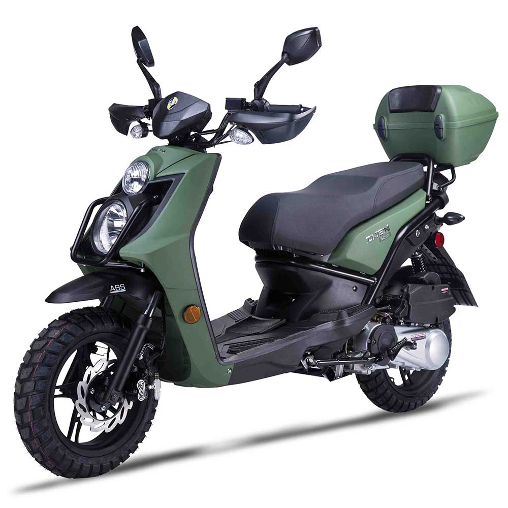 Amigo Jax 150cc, 98% Assembled, Automatic Trans, Dual Halogen Head Lights, Locking Trunk Custom Alloy Rims. CA Legal (Special pr - Motobuys product image