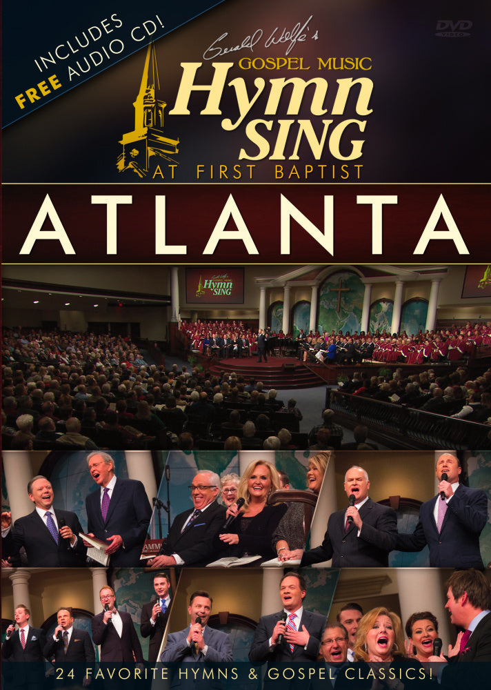 Gerald Wolfe's Gospel Music Hymn Sing At First Baptist Atlanta DVD / C