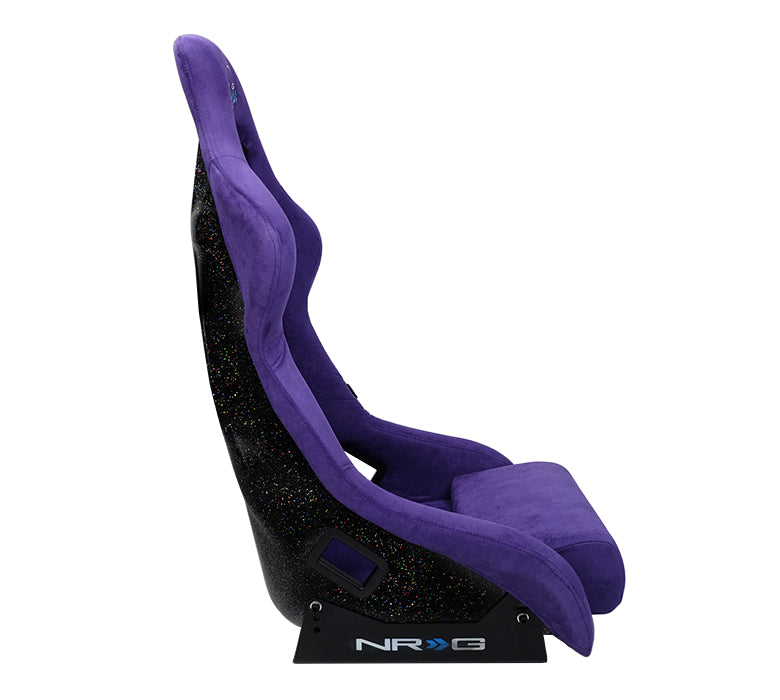 NRG FRP-302PP-PRISMA: Fiber Glass Purple Alcantara Bucket Seat – Drive NRG