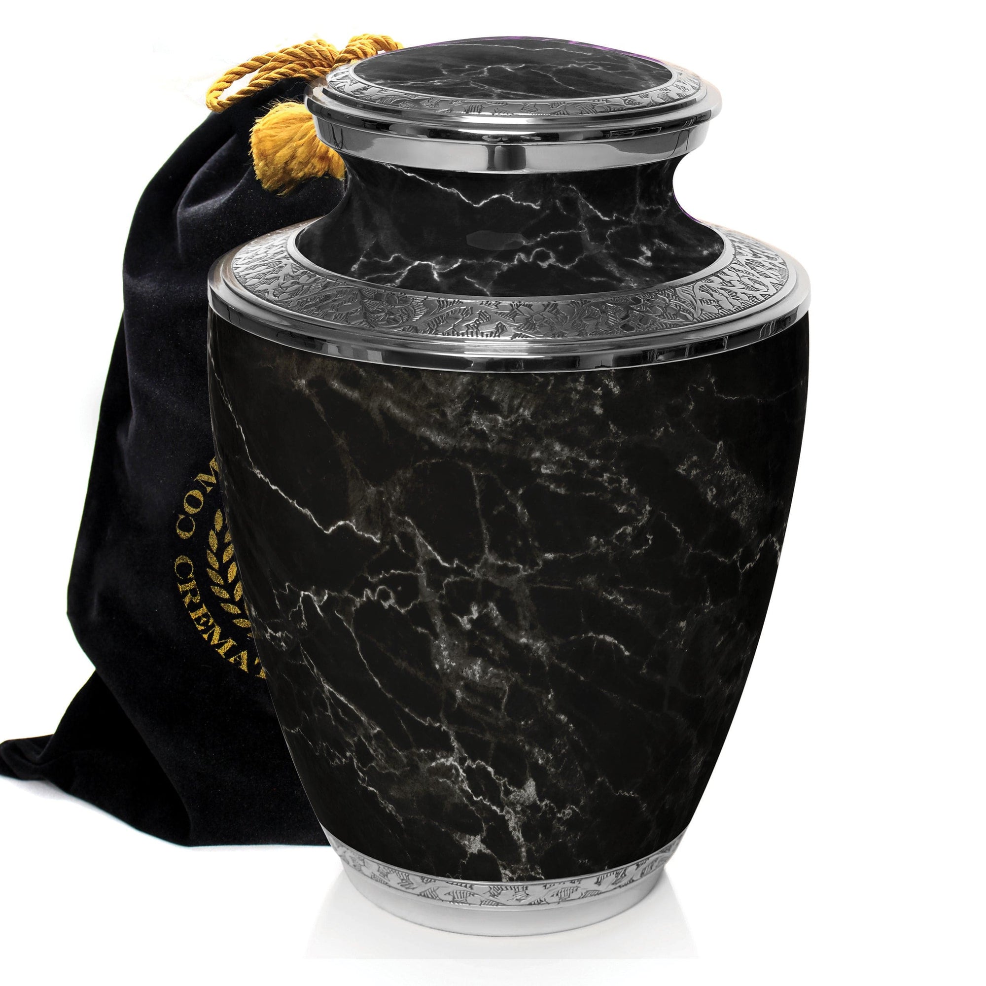 Plain Black Gold, Cremation Urns