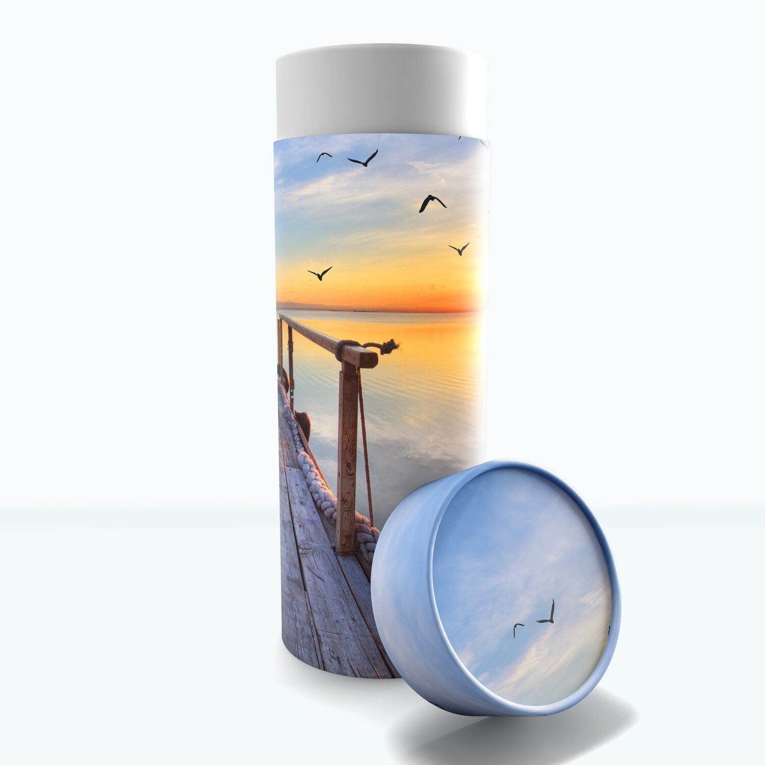 Gone Fishing Biodegradable & Eco Friendly Burial or Scattering Urn / T -  Commemorative Cremation Urns