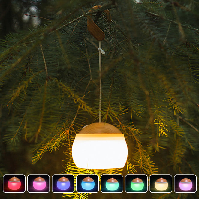 Zankie Camping String Lights- 2 in 1 USB Rechargeable Outdoor