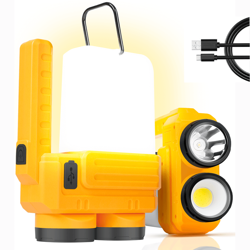 Mini Portable Led Light Hanging 3-Led Camping Lantern Soft Light Camp –  Bargain Bait Box
