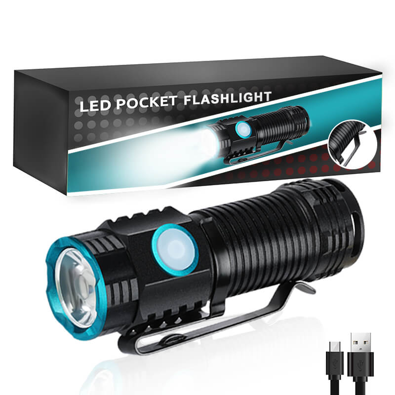 Rechargeable Batteries Powered Lantern 3500lm Waterproof Lantern for Emergency - Hokolite 2 Pack (Save