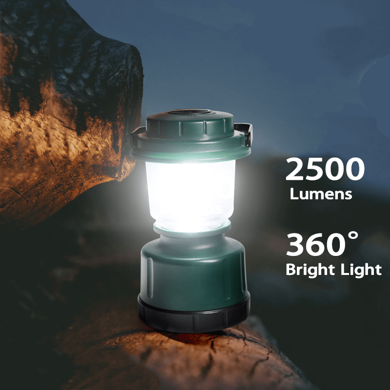 Harbor Freight Hand Crank Lantern Review LED Camping Light Luminar Outdoor  