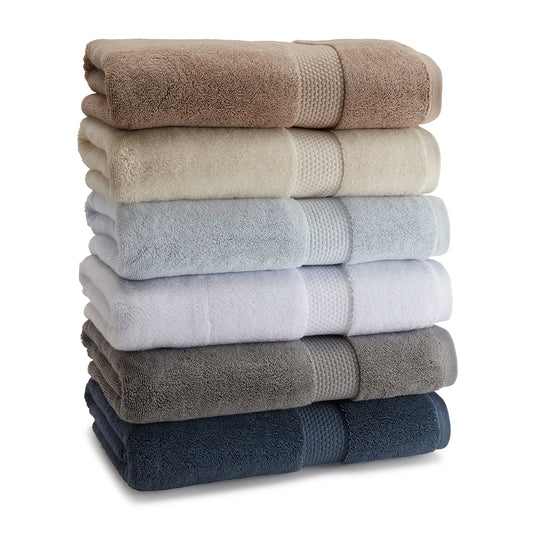 Kassatex Hammam Cotton 6-Piece Towel Set - Misty Sage