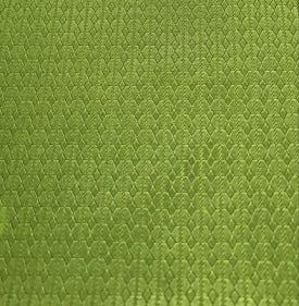 Green Robic nylon fabric with complex ripstop pattern