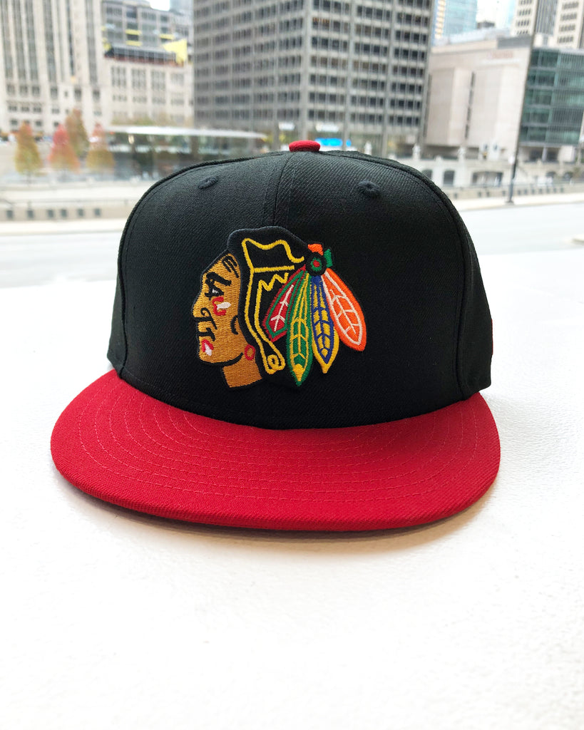 blackhawks fitted cap