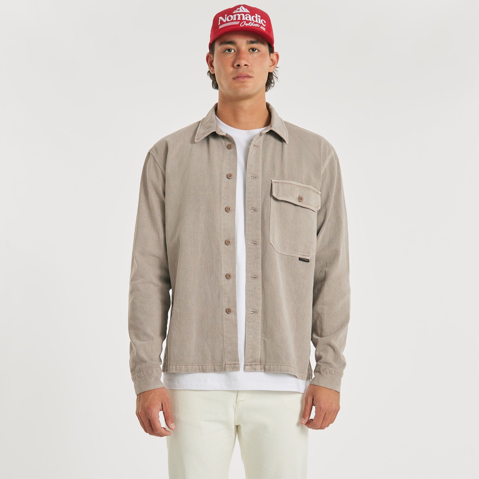 Boxcar Overshirt Pigment Mocha – Nomadic Paradise