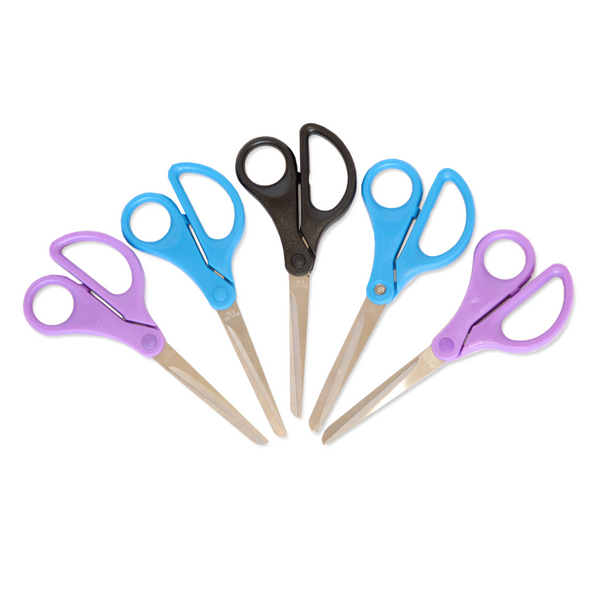 Wholesale Safety Scissors - Assorted Colors, 5 - DollarDays