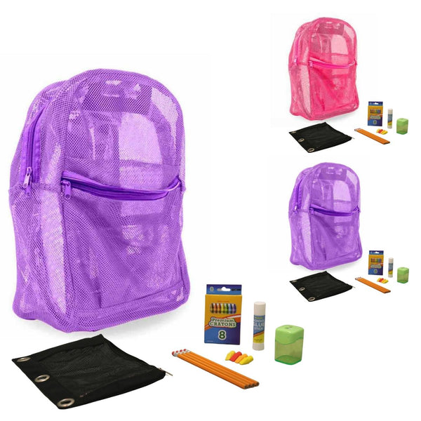 Premium Vector | A school kit consisting of red and blue school bags such  as a kra backpack a rectangular and round pencil case for pens and pencils  and a shoe bag