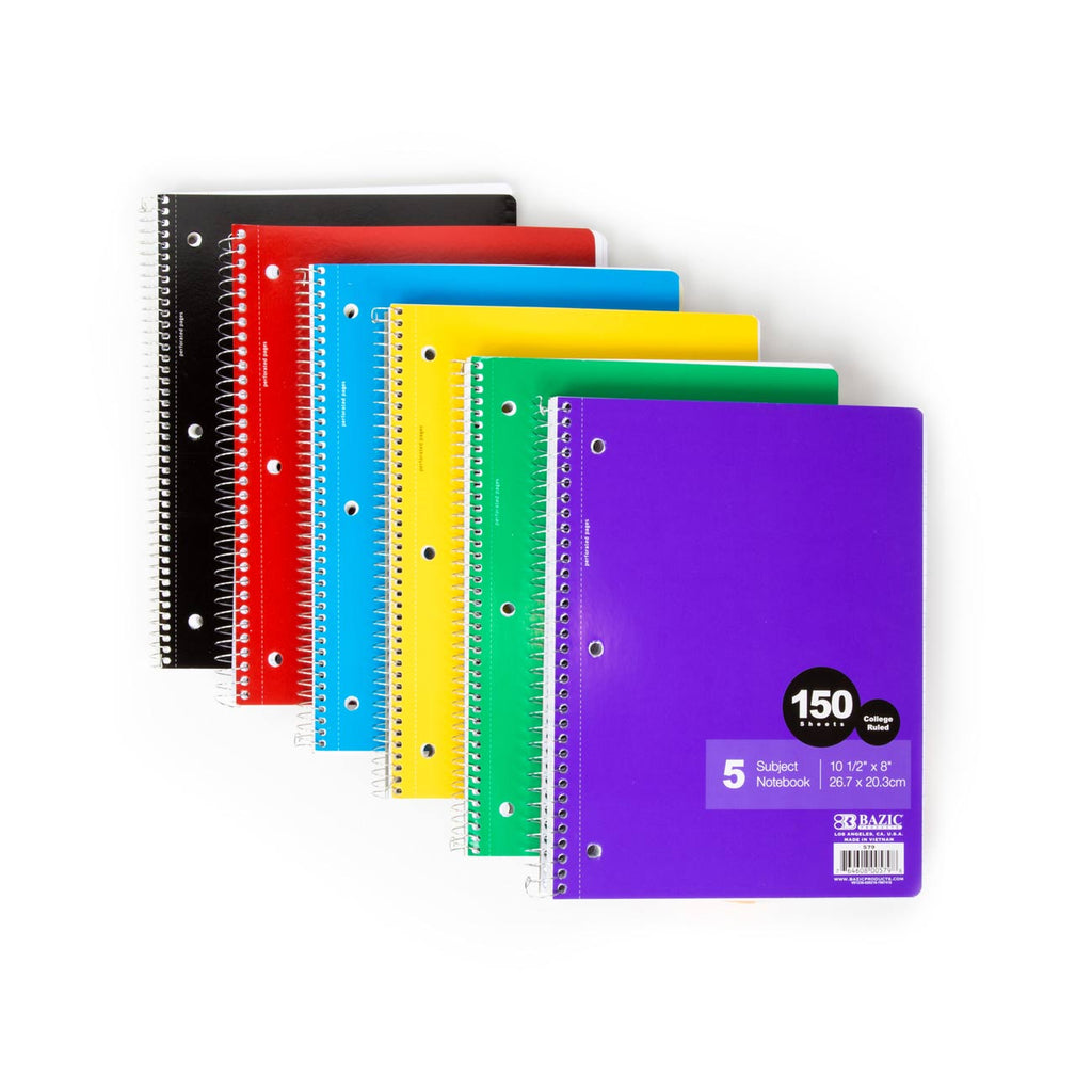 best spiral notebooks for college
