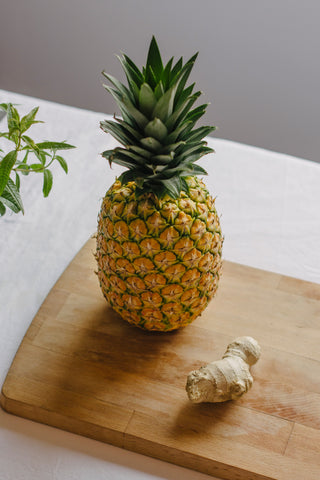 PINEAPPLE SOFT RECIPE WITH GINGER