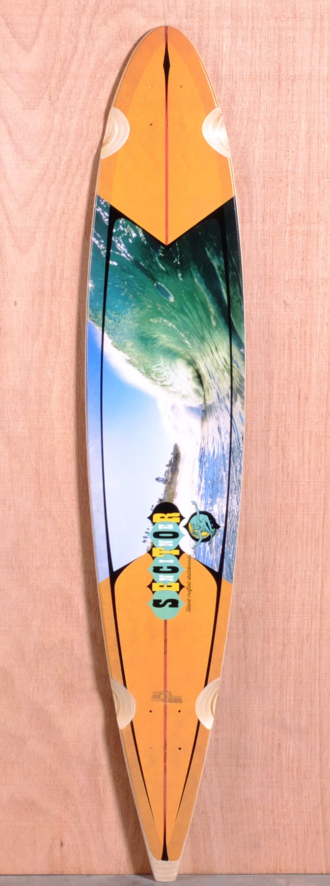 Sector 9 46" Bert Longboard Deck - Wunder Bundler - Sector 9 Longboard Wheels