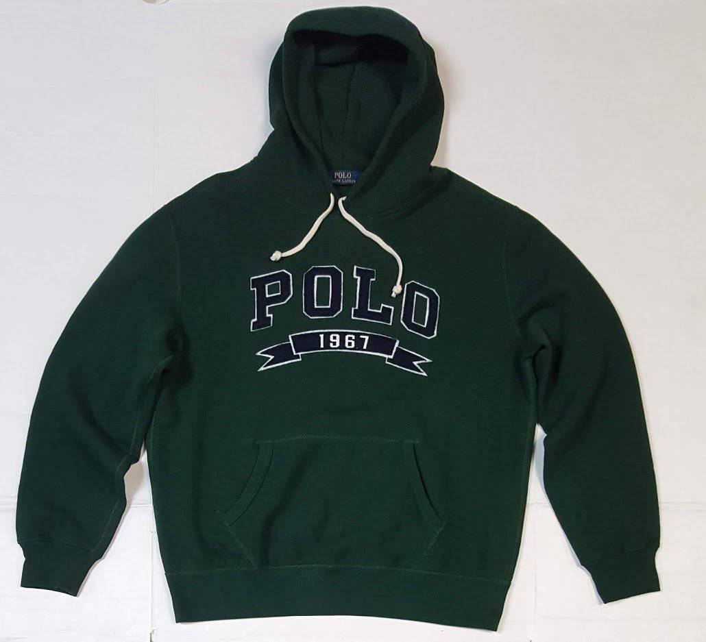 Nwt Polo Ralph Lauren Green 1967 Hoodie | Unique Style