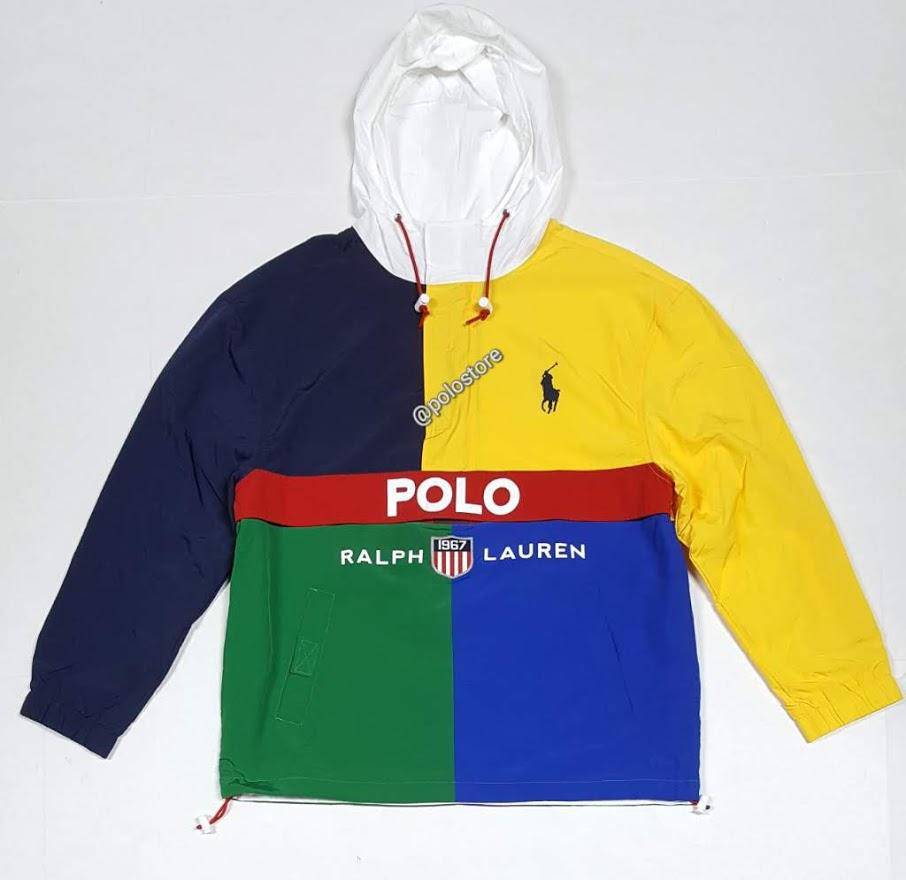 Nwt Polo Ralph Lauren Big Pony 1967 Color Windbreaker | Unique Style