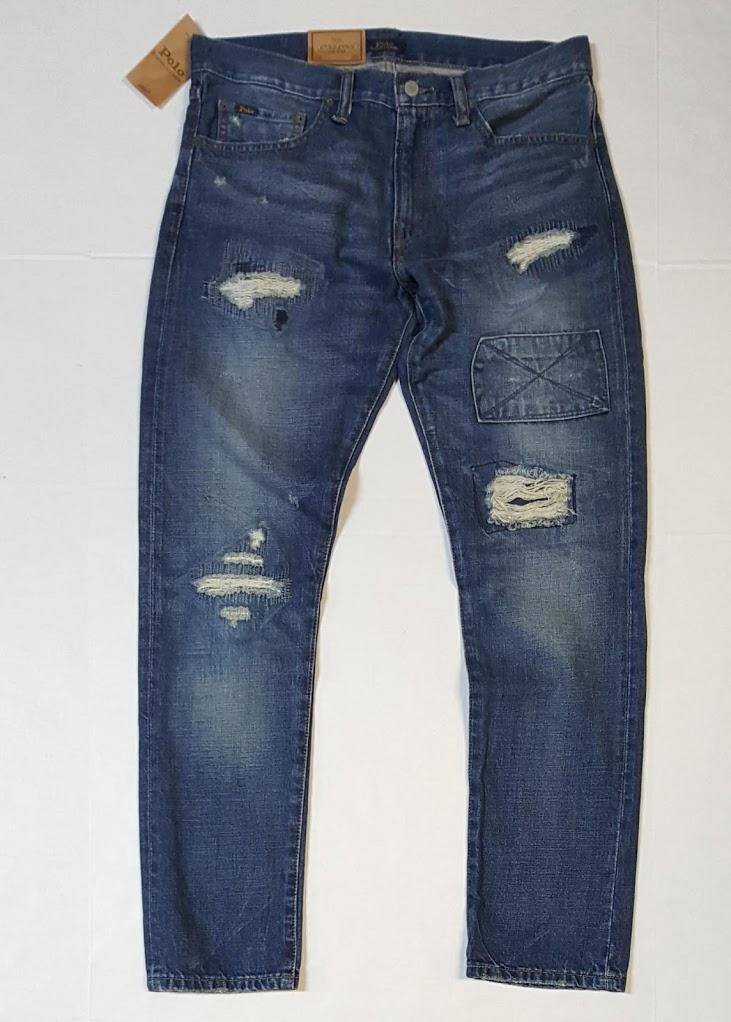 ralph lauren distressed jeans