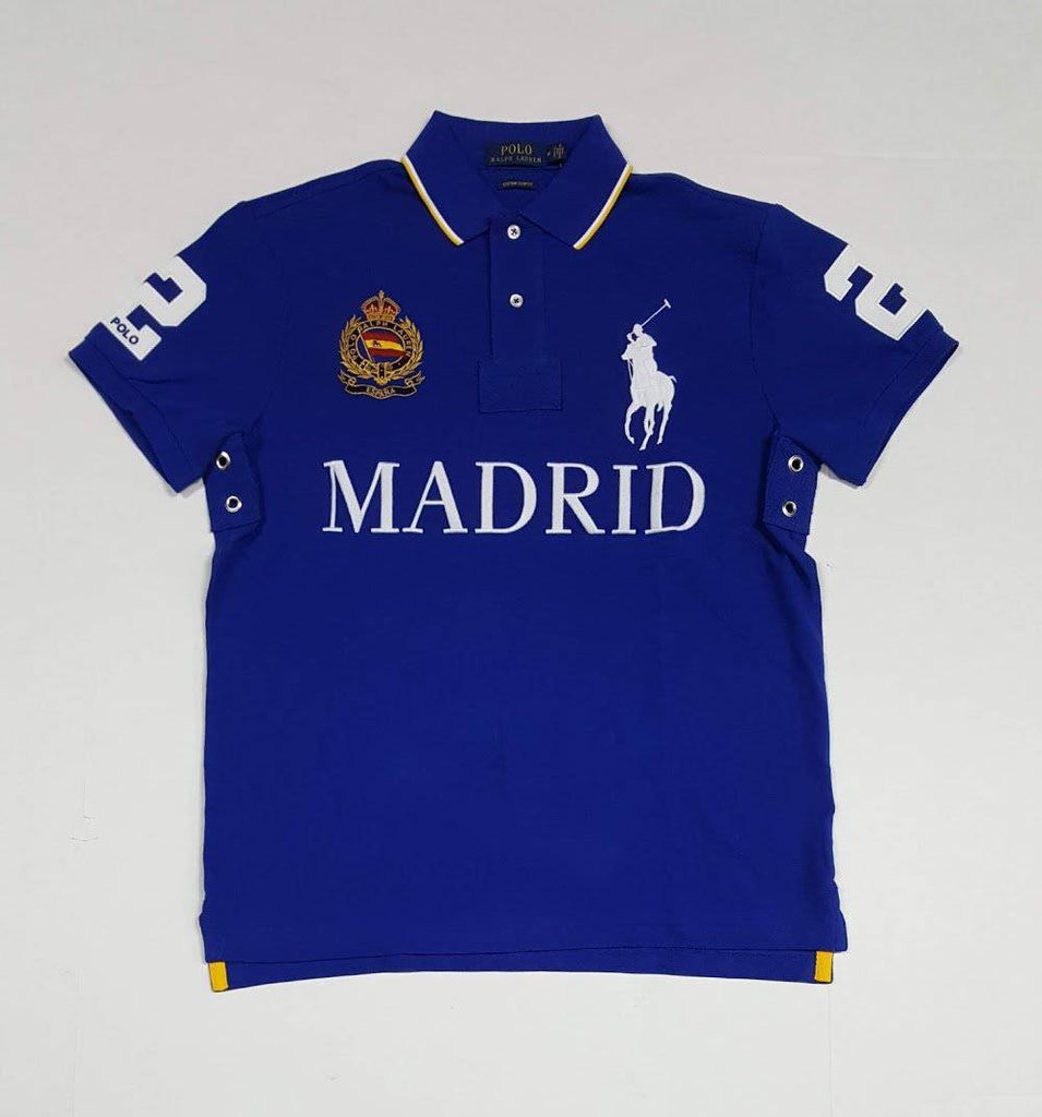 Nwt Polo Ralph Lauren Madrid Big Pony # 2 Custom Slim Fit Polo | Unique ...