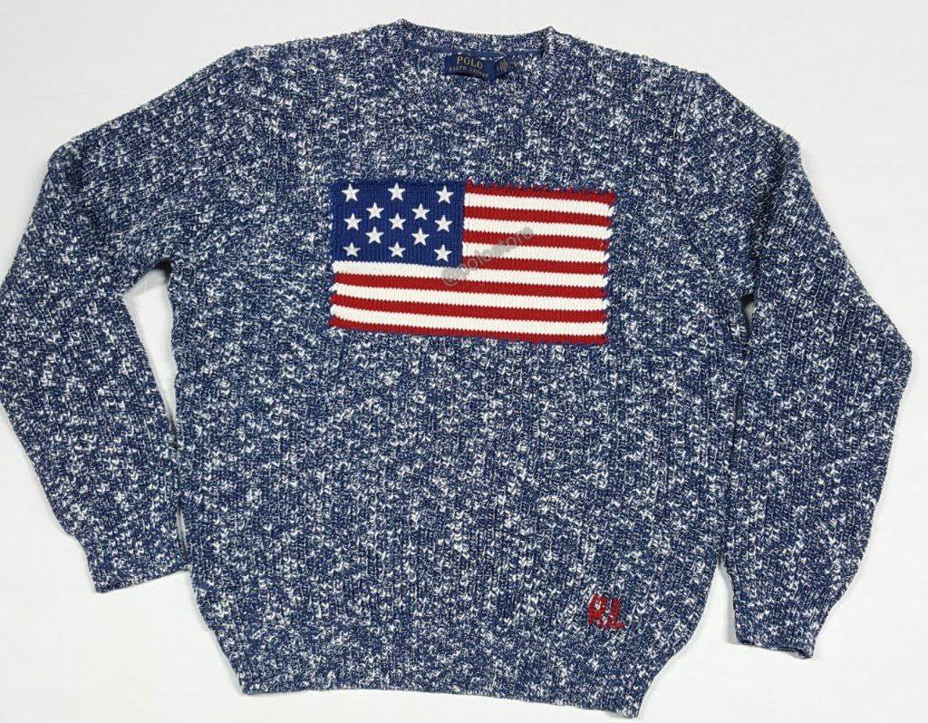 Nwt Polo Ralph Lauren American Flag RL Sweater | Unique Style