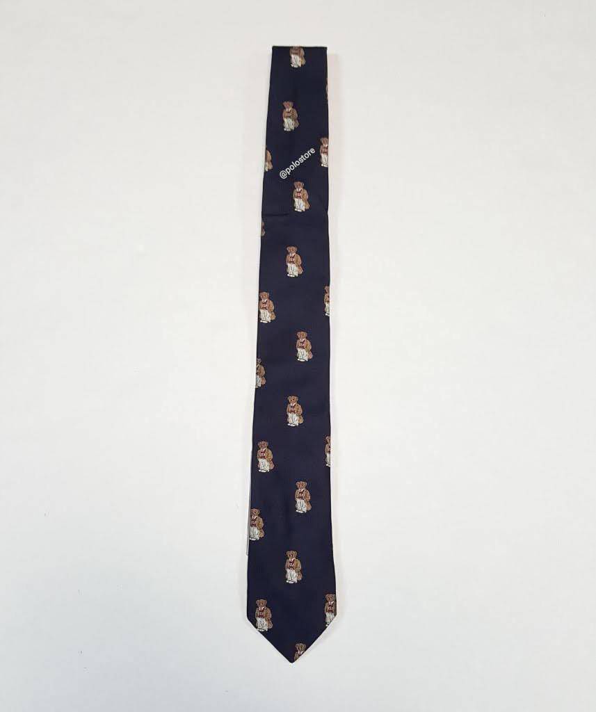 Nwt Polo Ralph Lauren Usa Bear Tie | Unique Style