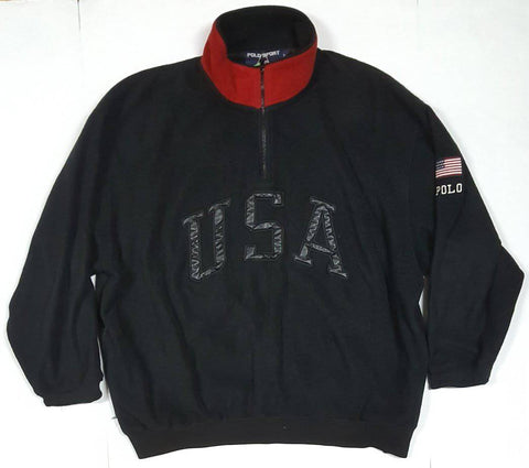 vintage polo sport fleece