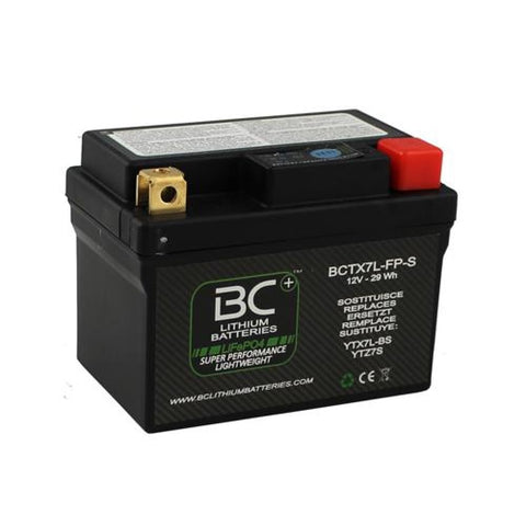BCTZ14S-FP-S - YTX14-BS, 12V Lithium Battery for Motorcycles, Scooters and  Quads