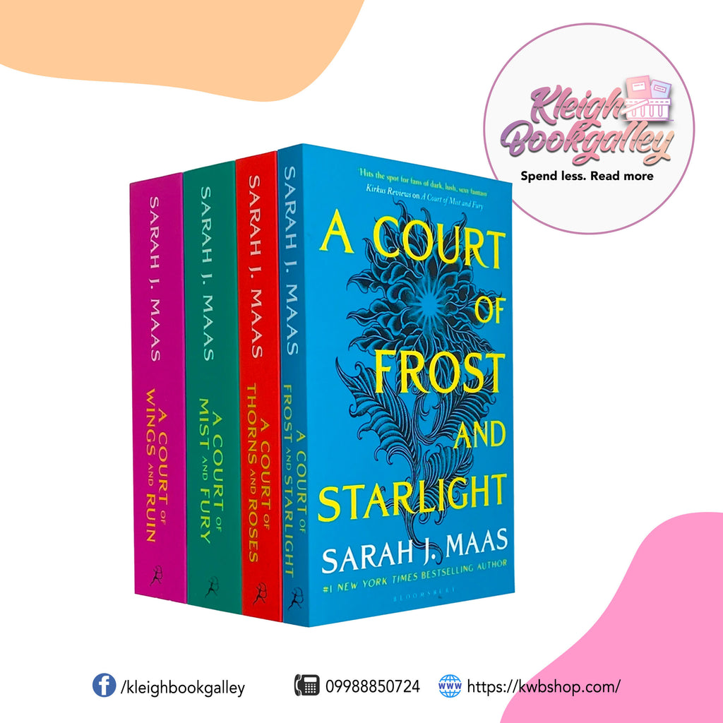 ACOTAR BUNDLE (4BOOKS) by Sarah J Maas (NEW COVER)