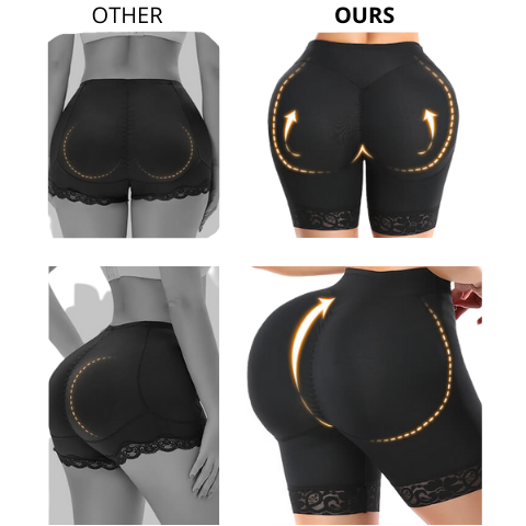 Butt Lift Shorts with Large Pads EnvyHips™ Shapewear – Fit Honeys