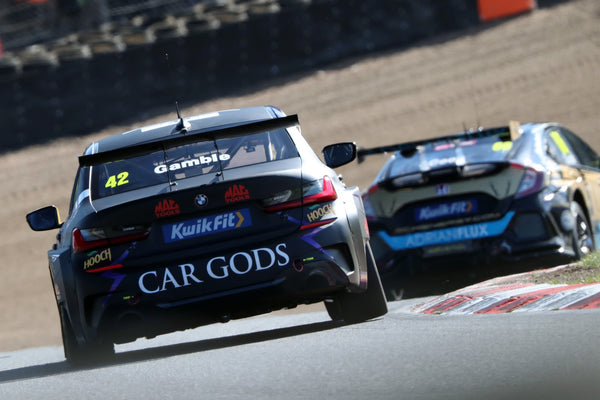 Gamble catching up to another competitor at BTCC Brands Hatch