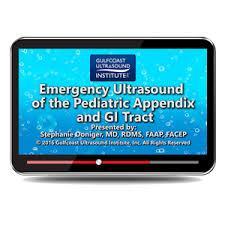Gulfcoast Emergency Ultrasound of the Pediatric Appendix and GI Tract | Medical Video Courses.