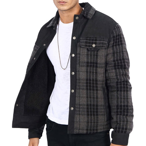 Hollister Plaid Flannel Shirts Jacket