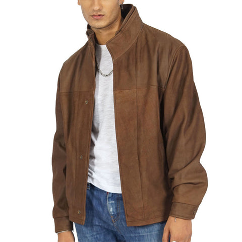 Rebel Vintage Brown Leather Jacket