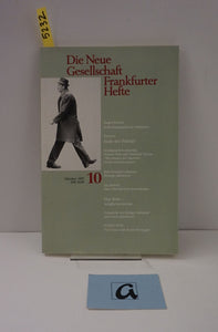Die Neue Gesellschaft Frankfurter Hefte  Oktober (10) 1997