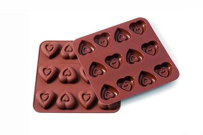 Silikomart - SM06 Wonder Chocolats Moule Silicone Forme Coeur