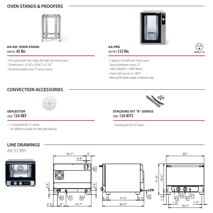 Combi Oven Spec