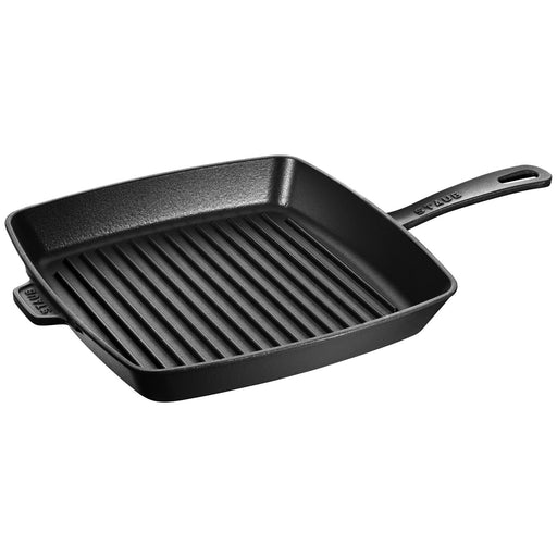 Staub 13 in. Cast Iron Specialty Pan Color: Graphite Gray