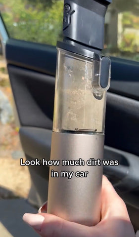 Feeling annoyed about the pet hair in your car every time after taking them out? If so this vacuum cleaner will be your life saver!!! Come check this TikTok video from the mom of kitties that shows you how powerful and efficient this cleaner is! 